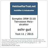 Semptec Urban Survival Technology Infrarot-Außen-Heizstrahler für Deckenmontage IRW-2110, 2.100 Watt - 5