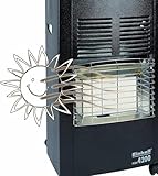 Einhell Keramik Gasheizofen KGH 4200 (Heizleistung bis 4,2 kW, für handelsübliche Gasflaschen, Piezozünder, Gasdruckregler für Außenbereich) - 2
