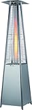 Activa Pyramide Edelstahl Cheops, silber, 135 x 32 x 53,5 cm
