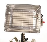 Gasheizstrahler Gasheizer 4,2 kw mit Piezo und Zündsicherung