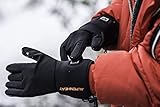 Alpenheat Beheizter Unterziehhandschuh, Schwarz, L, AG1 - 5