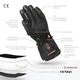 30seven Beheizbare Ski-Handschuhe | Snowboard-Handschuhe mit Protektoren | wasserdichte Motorrad-Handschuhe | Handschuhe Winter Herren und Damen | Schwarz | Größe 8 (S) - 3