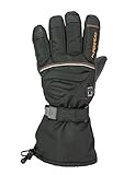 Alpenheat Beheizter Ski Snowboard oder Motorradhandschuh Skihandschuhe, Schwarz/Grau, XL - 2