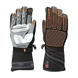 30seven Beheizbare Fahrrad-Handschuhe Race | Handschuhe Motorrad Airsoft Paintball | Handschuhe Winter | Vollfinger-Handschuhe | Downhill-Handschuhe | Gr. 9 (M)
