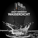 30seven Beheizbare Fahrrad-Handschuhe Race | Handschuhe Motorrad Airsoft Paintball | Handschuhe Winter | Vollfinger-Handschuhe | Downhill-Handschuhe | Gr. 9 (M) - 4