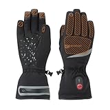 30seven beheizbare Handschuhe "Allrounder Outdoor" für Frauen & Herren mit Hochwertigen Edelstahl Heizdrähten entlang der Finger und Fingerkuppen besonders geeignet für den Winter und Patienten mit Raynaud Syndrom (M)