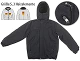 PEARL urban Beheizte Jacke: Beheizbare Outdoor-Jacke mit USB-Anschluss, 3 Heizelemente, Größe S (Regenjacken) - 2