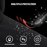 CONQUECO Herren Beheizte Jacken Wasserdicht Winddicht warm Softshell Winterjacke mit Akku und Ladegerät zum Outdoor Arbeiten - 3