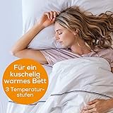 Beurer TS 15 Wärmeunterbett aus weichem Vlies, einfache Fixierung, 3 Temperaturstufen, 150 x 80 cm - 2