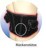 Ferninfrarot (FIR) Wärmegürtel – kabelloser beheizbarer Gürtel(medizinische Qualität) mit Akku (4-stufiger Temperaturregelung) - 5