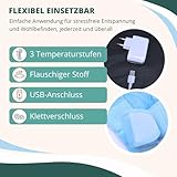 Syntrox Germany Rückenwärmer 2 in 1 USB und Netzteil für Powerbank geeignet Bauchwärmer Wärmegürtel Heizkissen HB-110 Douglas PB - 5