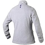 Pau1Hami1ton PJ-06 Damen Winterjacke beheizbare Heiz-Jacke beheizbare Softshell-Jacke Heat Jacket Hoodie Reissverschluss warm Jacke (5V / 2A or Higher Power Bank (L, Grey) - 2