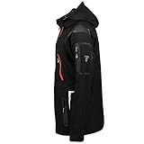 Geographical Norway Tambour Herren Softshell Jacke (Black, 3XL) - 3