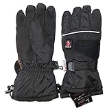 Thermrup Beheizbare Handschuhe mit 4 Stufen Temperaturregler, wasserabweichend atmungsaktive mit Thinsulate 3M, Akkubetrieb (L) - 3