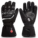 SAVIOR beheizte Handschuhe mit wiederaufladbare Lithium-Ionen-Batterie Beheizt für Männer und Frauen, arbeitet bis zu 2,5-6 Stunden (XL)