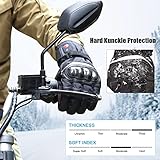 SAVIOR beheizte Handschuhe mit wiederaufladbare Lithium-Ionen-Batterie Beheizt für Männer und Frauen, arbeitet bis zu 2,5-6 Stunden (XL) - 4