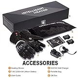 SAVIOR beheizte Handschuhe mit wiederaufladbare Lithium-Ionen-Batterie Beheizt für Männer und Frauen, arbeitet bis zu 2,5-6 Stunden (XL) - 9
