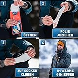 THE HEAT COMPANY Sohlenwärmer klebend – EXTRA WARM – Wärmesohlen – Fußwärmer – 8 Stunden warme Füße – sofort einsatzbereit – luftaktiviert – rein natürlich – Größe SMALL: 36-40 – 30 Paar - 6