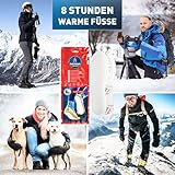 THE HEAT COMPANY Sohlenwärmer klebend – EXTRA WARM – Wärmesohlen – Fußwärmer – 8 Stunden warme Füße – sofort einsatzbereit – luftaktiviert – rein natürlich – Größe SMALL: 36-40 – 30 Paar - 2