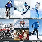 Z-YQL Touchscreen Beheizte Handschuhe Winterheizung Handwärmer für Damen Herren Skifahren Snowboarden Radfahren Wandern - 6