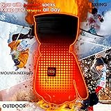 Z-YQL Touchscreen Beheizte Handschuhe Winterheizung Handwärmer für Damen Herren Skifahren Snowboarden Radfahren Wandern - 8