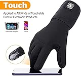 day wolf Beheizbare Handschuhe, Winterarbeitshandschuhe für Männer und Frauen 7,4 V 2200 MAH Motorradwandern Reiten Bergfahren Skifahren Winter Handwärmer - 5