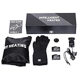 day wolf Beheizbare Handschuhe, Winterarbeitshandschuhe für Männer und Frauen 7,4 V 2200 MAH Motorradwandern Reiten Bergfahren Skifahren Winter Handwärmer - 7