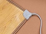 infactory Fußbodenheizung: Beheizbare Infrarot-Fußboden-Matte, 50,5 x 55 cm, bis 60 °C, 70 Watt (Infrarot Fußmatte) - 8