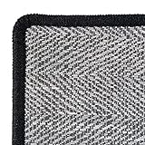 Mi-Heat Heizteppich Fashion Grau 50x75cm beheizbare Bodenmatte Mobile Heizgeräte Fußbodenheizung - 6