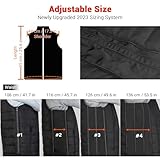 DR.PREPARE Beheizte Weste Herren Damen Heizweste Einstellbar Wärmeweste Elektrisch Heheizte Kleidung Herren Damen Winterjacke für Außen Reisen Sport Freizeit - 3