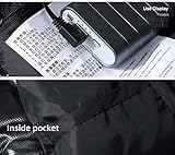 Beheizbare Jacke für Männer und Frauen, beheizbare Thermokleidung, USB wiederaufladbare elektrische Thermo-Kapuzenjacke, 3 Temperaturstufen für Winter Outdoor Radfahren Wandern (S) - 7