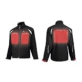 Bosch Professional Beheizbare Jacke GHJ 12+18V Unisex (inkl. 2.0 Ah Akku, 12/18 Volt, schwarz, im Karton) - Größe M - 8