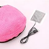 liuer 2PCS Büro Mauspad,Mauspad Heating Mats aus Plüsch USB Mauspad Beheizte Heizmatten Wärmematte Mousepad Ideal für Büro und Zuhause(29×22cm) - 3