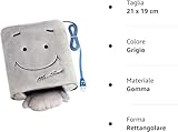 Gearmax® Handwärmer USB Mausunterlage,Smiley Gesichts Plüsch Maus pad (Grau)(Kabel Zufällige Farbe) - 8