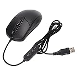 T opiky Beheizte Maus,5 Millionen Klicks Lebensdauer,3 Stufen Einstellbar,Ergonomische 1600DPI Kabelgebundene Heizung Desktop-Laptop-Computer USB Kabelgebundene Maus,für Windows für OS X - 9