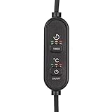 Computermaus, Beheizte Maus 3 Stufen Einstellbar Schwarz Ergonomische 1600Dpi Kabelgebundene Heizungsmaus für Windows für OS X System Desktop Laptop - 4