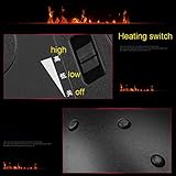 XSERNR Verdrahtete Maus Mode Winter Ergonomisch beheizte Wired USB Maus-Schnur-Mäuse-Stecker und Spielen 100 0dpi. Einstellbar for Halloween Weihnachten Neujahr qujunji (Color : Black) - 8