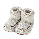 Warmies® Vollständig beheizbare Wellnessstiefel mit französischem Lavendel, Beige