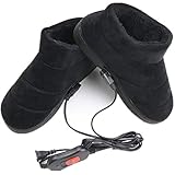 HHY-X Beheizte Hausschuhe USB Schuh Fuß Wärmer Stecker Elektrische Heizung Schuhe Füße Pad,A,39~41