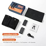 Beheizte Socken, Wiederaufladbare Beheizbare Socken Damen Herren, 70℃ Extra Lange Batterielebensdauer Vermeiden Sie kalte Zehen, Outdoor Reiten Camping Wandern Motorrad Skifahren Heated Socks - 7