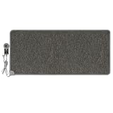 Warm Feet Infrarot Heizteppich Heizmatte 55x105cm 155W mit Thermostat Timer Sleep-Funktion