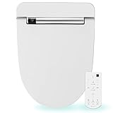 VOVO VB-4000SE Elektronischer Smart Bidet Toilettensitz, Länglich, Selbstreinigende Düse aus Volledelstahl, Nachtlicht, Desodorierung, umweltfreundliche Energieeinsparung, beheizter Sitz… (VB-4000SE)