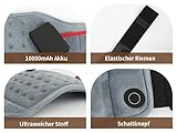 Kintiwe Wärmegürtel, Heizkissen Kabellos mit Akku, Wärmekissen Heizgürtel mit 3 Schnelle Erwärmung Temperaturstufen für Rücken, Schulter, Bauch, Taillenschmerzen - 3
