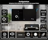 Artforma Badspiegel 50x70cm mit LED Beleuchtung – Wählen Sie Zubehör – Individuell Nach Maß – Beleuchtet Wandspiegel Lichtspiegel Badezimmerspiegel | beleuchtet Bad Licht Spiegel L58 - 4