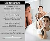 Artforma Badspiegel 50x70cm mit LED Beleuchtung - Wählen Sie Zubehör - Individuell Nach Maß - Beleuchtet Wandspiegel Lichtspiegel Badezimmerspiegel | beleuchtet Bad Licht Spiegel L58 - 6
