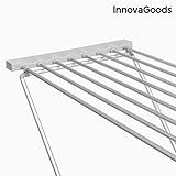 InnovaGoods Elektrischer Wäscheständer, Aluminium und ABS-Kunststoff, silberfarben, 94 x 74 x 50 cm - 5