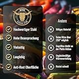 A. Weyck Tools Stehtisch beheizt Multifunktionstonne Feuertonne für Dutch Oven Feuerplatte Pizza #829 - 6