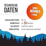 HELLO HEAT -Warmpack- Handwärmer, 10 oder 20 Paar I Wärmepads für 8 Stunden Wärme I Sofort aktivierbare Taschenwärmer I Zuverlässiges Heatpad – für Jackentasche, Hosentasche & als Handschuhwärmer (40) - 4