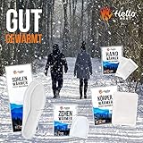 HELLO HEAT -Warmpack- Handwärmer, 10 oder 20 Paar I Wärmepads für 8 Stunden Wärme I Sofort aktivierbare Taschenwärmer I Zuverlässiges Heatpad – für Jackentasche, Hosentasche & als Handschuhwärmer (40) - 6