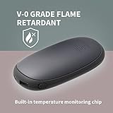 Unigear Handwärmer 10000mAh Schnelllade Wiederaufladbar, Elektrische tragbare USB-Taschenwärmer powerbank mit 21 Heizstufen von 35-55°C & digitalem Bildschirm für Raynauds, Outdoor, Jagd,Camping - 4